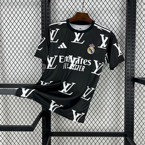 Camisa Real Madrid 2025 LV Joint Edition Black