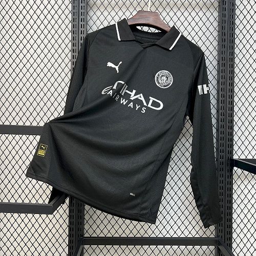 Camisa Manchester City 25/26 Fora Manga Longa