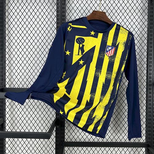 Camisa Atletico Madrid 25/26 Pré-Jogo training Long Sleeves