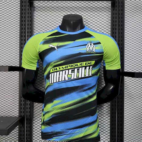 Camisa Olympique Marseille 25/26 Especial Edition Green Versão Jogador