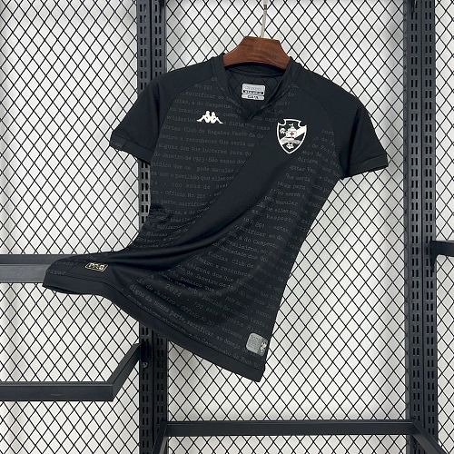 Camisa Vasco Da Gama 24/25 Feminina Black Goleiro uniform