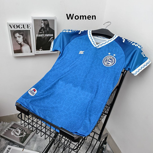Camisa Bahia 2024/25 Feminina Blue Soccer jerseys