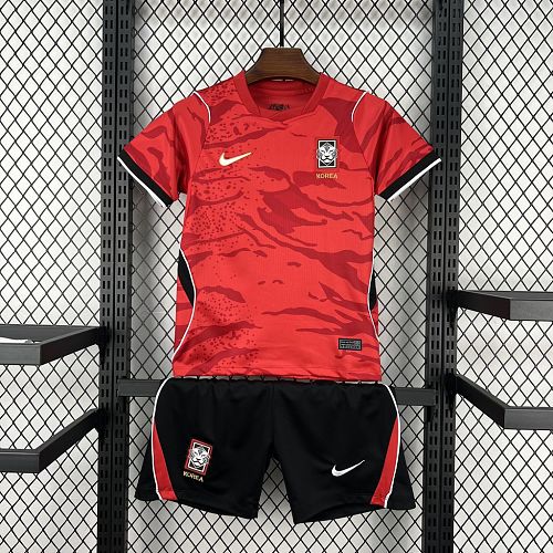 Kit Infantil Coreia do Sul 2026 Copa do Mundo Casa