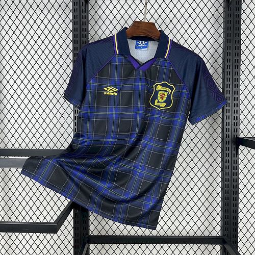 Camisa Top 1:1 Scotland 1994-96 Casa Retrô