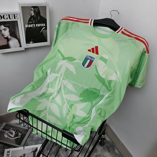 Camisa Itália Feminina Fora 2025 Soccer