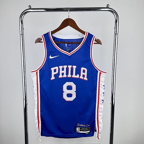 Camisa Philadelphia 76ers 23/24 GEDRGE8 Fora