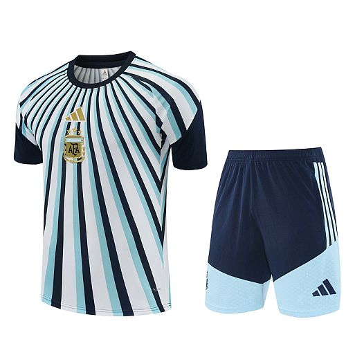 Kit Infantil Argentina 2026 Adult&Kids Short sleeve kit Size：16-XXL