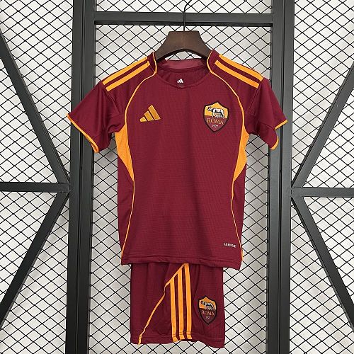 Kit Infantil AS Roma 25/26 Casa Size 16/28