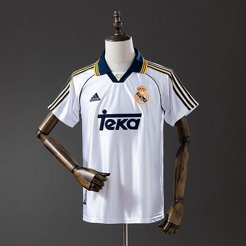 Camisa Real Madrid 1998-00 Casa Retrô
