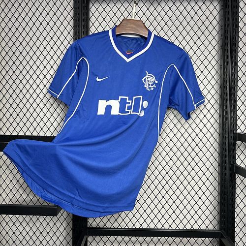 Camisa Rangers 1999-01 Casa Retrô