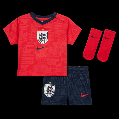 Kit Infantil Inglaterra 2026 Copa do Mundo Fora