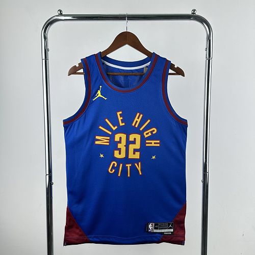 Camisa Denver Nuggets 2023 Jordan Edition Blue-Gordon32