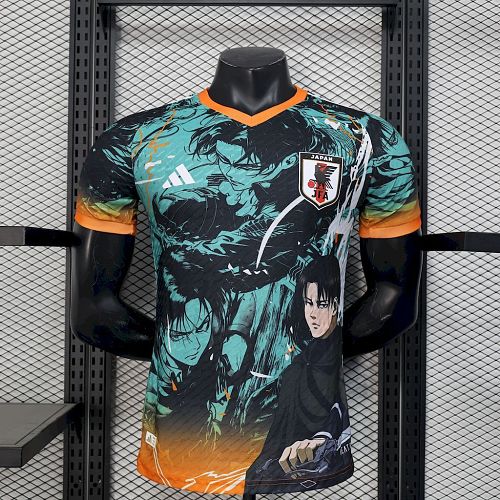 Camisa Japão リヴァイ·アッカーマン 2025 Football Versão Jogador