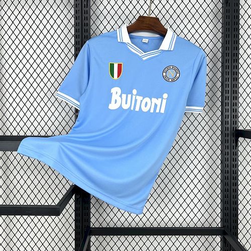 Camisa Napoli 86/87 Casa Retrô