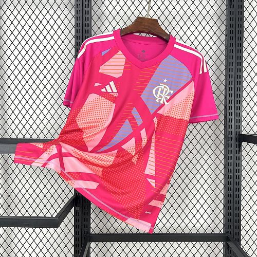 Camisa Flamengo 25/26 Pink Goleiro uniform