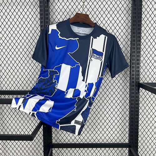 Camisa Hertha BSC 24/25 seta Calentamiento