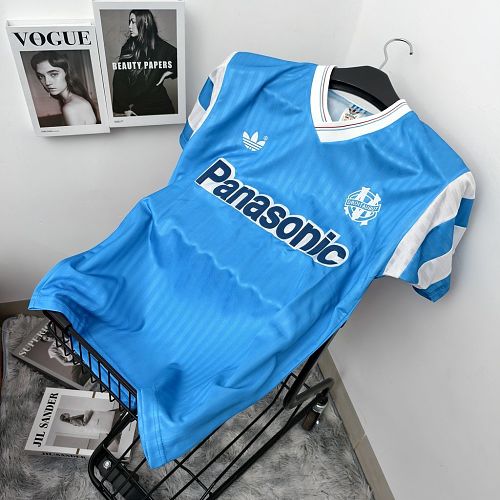 Camisa Olympique Marseille Fora 1990 Retrô