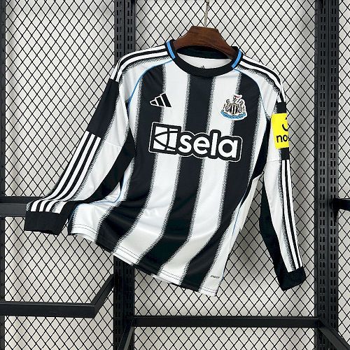 Camisa Newcastle United 25/26 Casa Long Sleeves