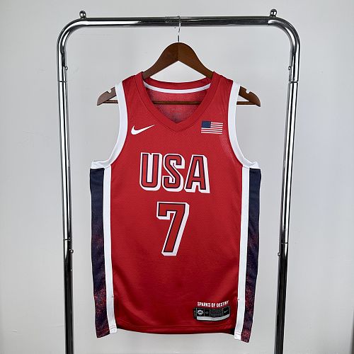 Camisa Olimpic USA 24/25 Red DURANT 7
