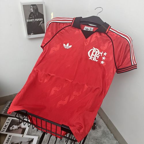 Camisa Flamengo Lifestyler Retrô 2024/25 Soccer jerseys