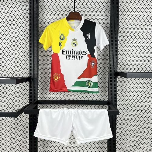 Kit Infantil Cristiano Ronaldo 25/26 all club mix