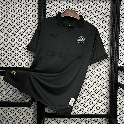 Camisa Olympique de Marseille 125th Aniversário Black