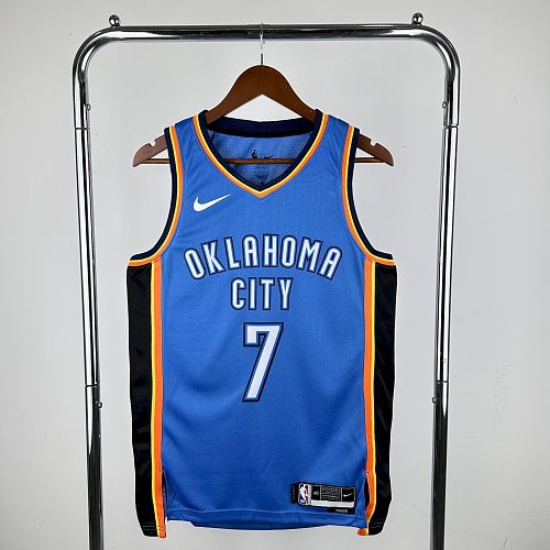 Camisa Oklahoma City Thunder 23/24 Icon Edition Blue HOLMGREN 7