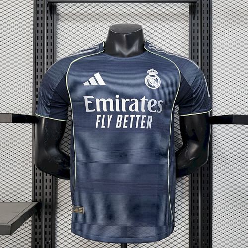 Camisa Real Madrid 25/26 Fora Versão Jogador
