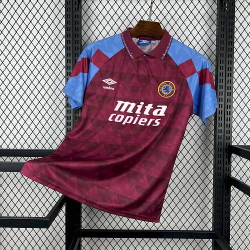 Camisa Aston Villa 90/92 Casa Retrô