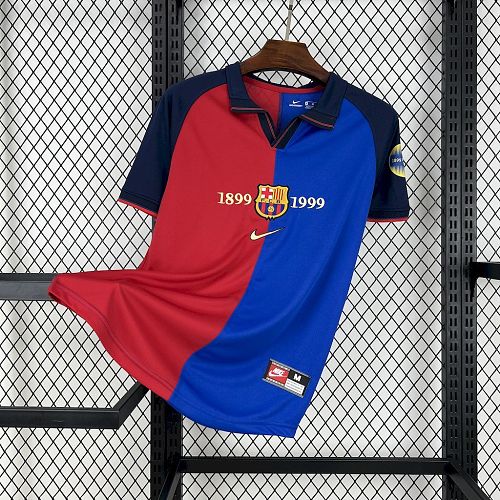 Camisa Barcelona 1999 100th Aniversário Editions Retrô