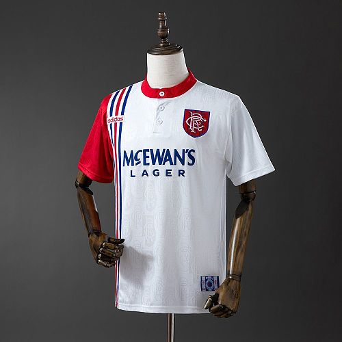 Camisa Rangers 1996-97 Fora Retrô