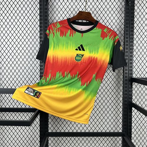 Camisa Jamaica x Bob Marley 2026 Pré-Jogo