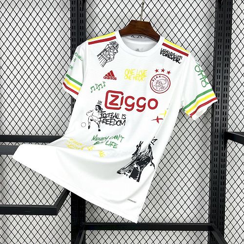 Camisa Ajax 25/26 Amsterdam Bob Marley 40th Jerseys
