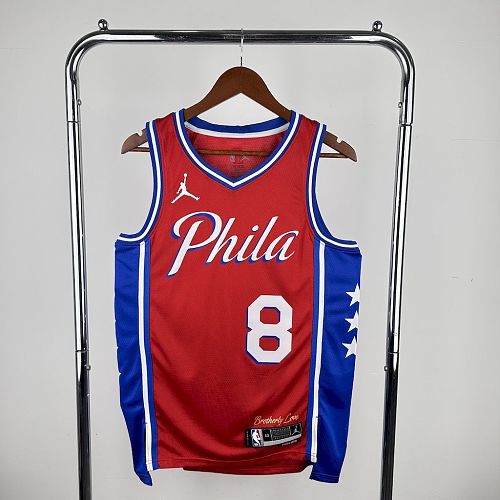 Camisa Philadelphia 76ers 23/24 GEDRGE8 Jordan
