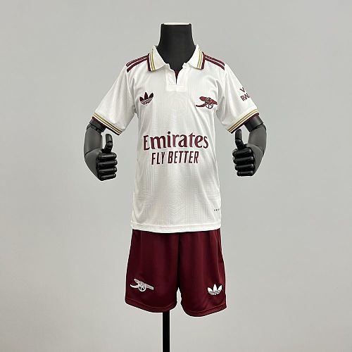 Kit Infantil Arsenal 25/26 Terceira Fora Size 16/28