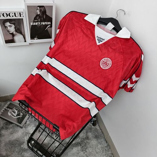 Camisa Top 1:1 Denmark 1988 Casa Retrô