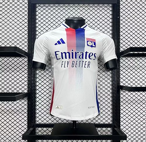 Camisa Olympique Lyonnais 24/25 Casa Versão Jogador