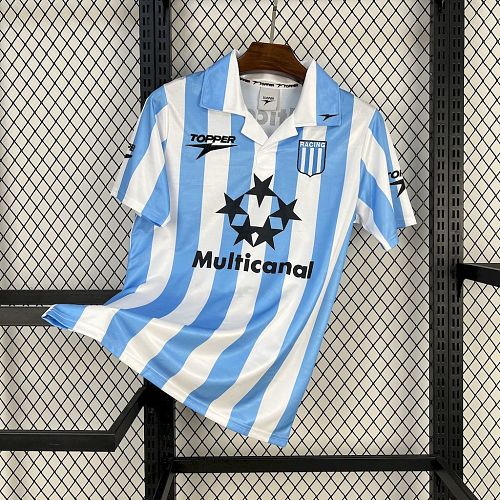 Camisa Top 1:1 Racing Club de Avellaneda 1997-98 Casa Retrô