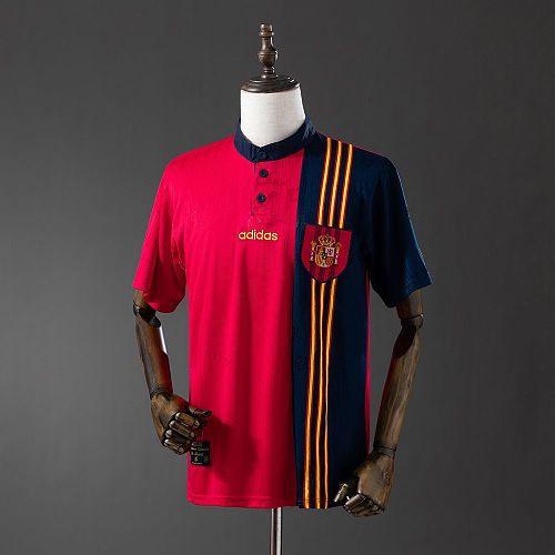 Camisa Espanha 1996 Casa Retrô