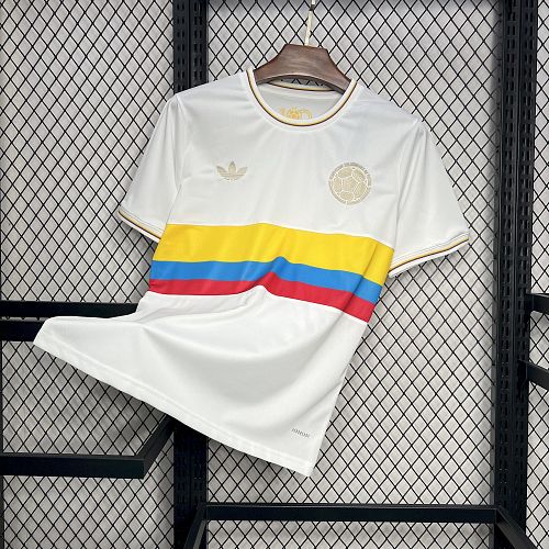 Camisa Colômbia 24/25 100th Aniversário