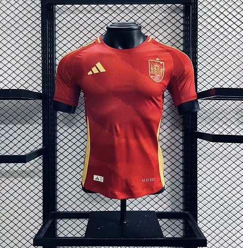 Camisa Espanha 24/25 Euro Casa Versão Jogador