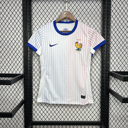 Camisa França 24/25 Euro Fora Feminina
