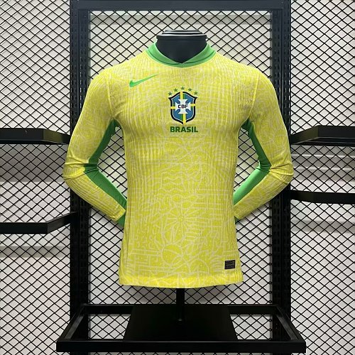 Camisa Brasil 24/25 Casa Long Sleeves – Player Versi