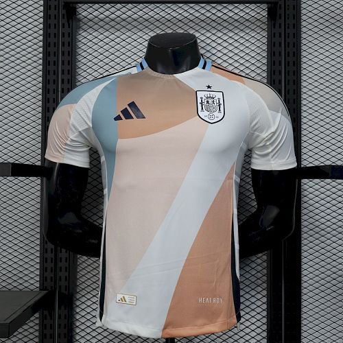 Camisa Espanha 25/26 Feminina’s Euro Fora Versão Jogador