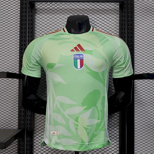 Camisa Itália 25/26 Feminina’s Euro Fora Versão Jogador