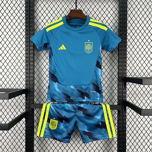 Kit Infantil Espanha 2026 Copa do Mundo Goleiro