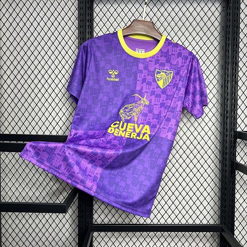 Camisa Malaga 24/25 Purple Pré-Jogo training