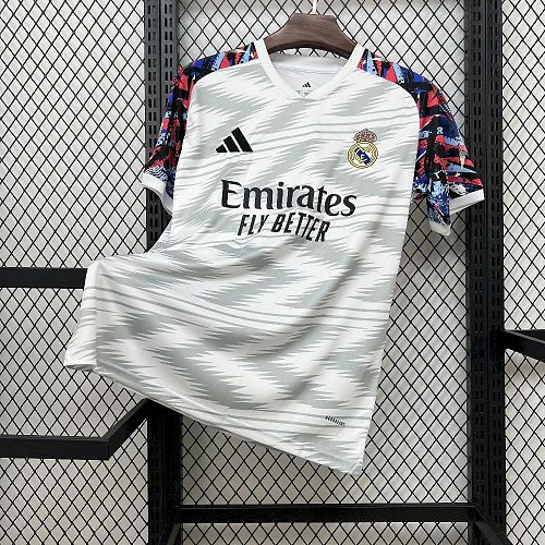 Camisa Real Madrid 25/26 Pré-Jogo White