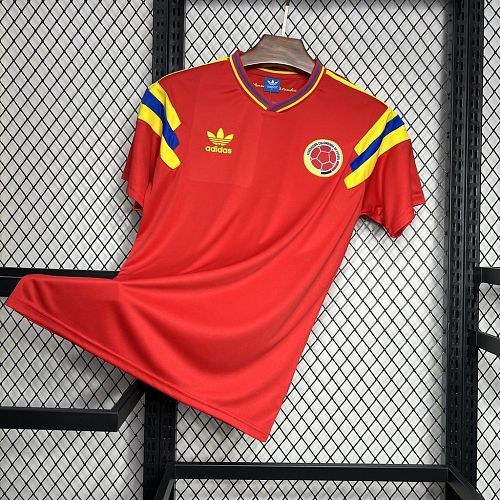 Camisa Colômbia 1990 Fora Retrô