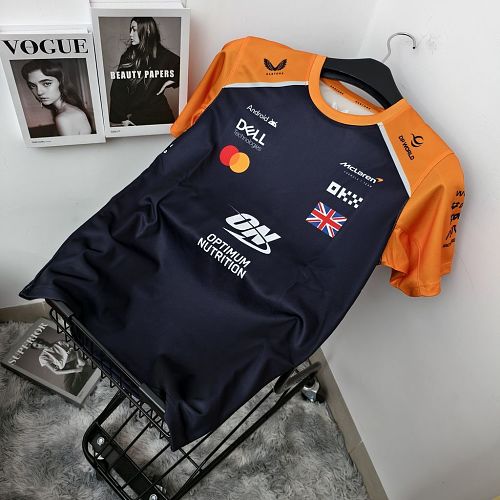 Camisa F1 McLaren 2025 Team Lando Norris Driver Set Up T-Shirt - Phantom